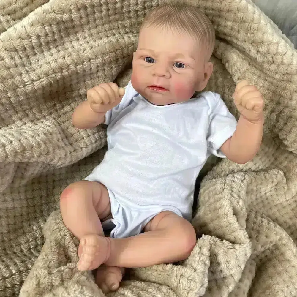 17-Inch Already Painted Baby Reborn Doll Elijah