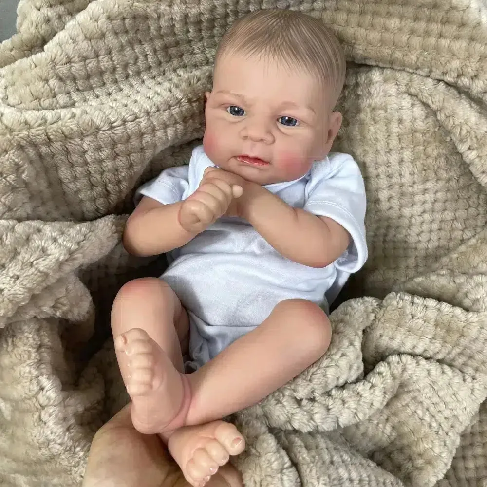 17-Inch Already Painted Baby Reborn Doll Elijah