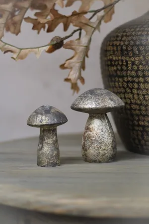 Aged Copper Mushroom