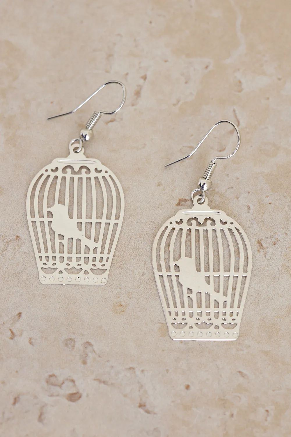 Aviary Earrings - Silver