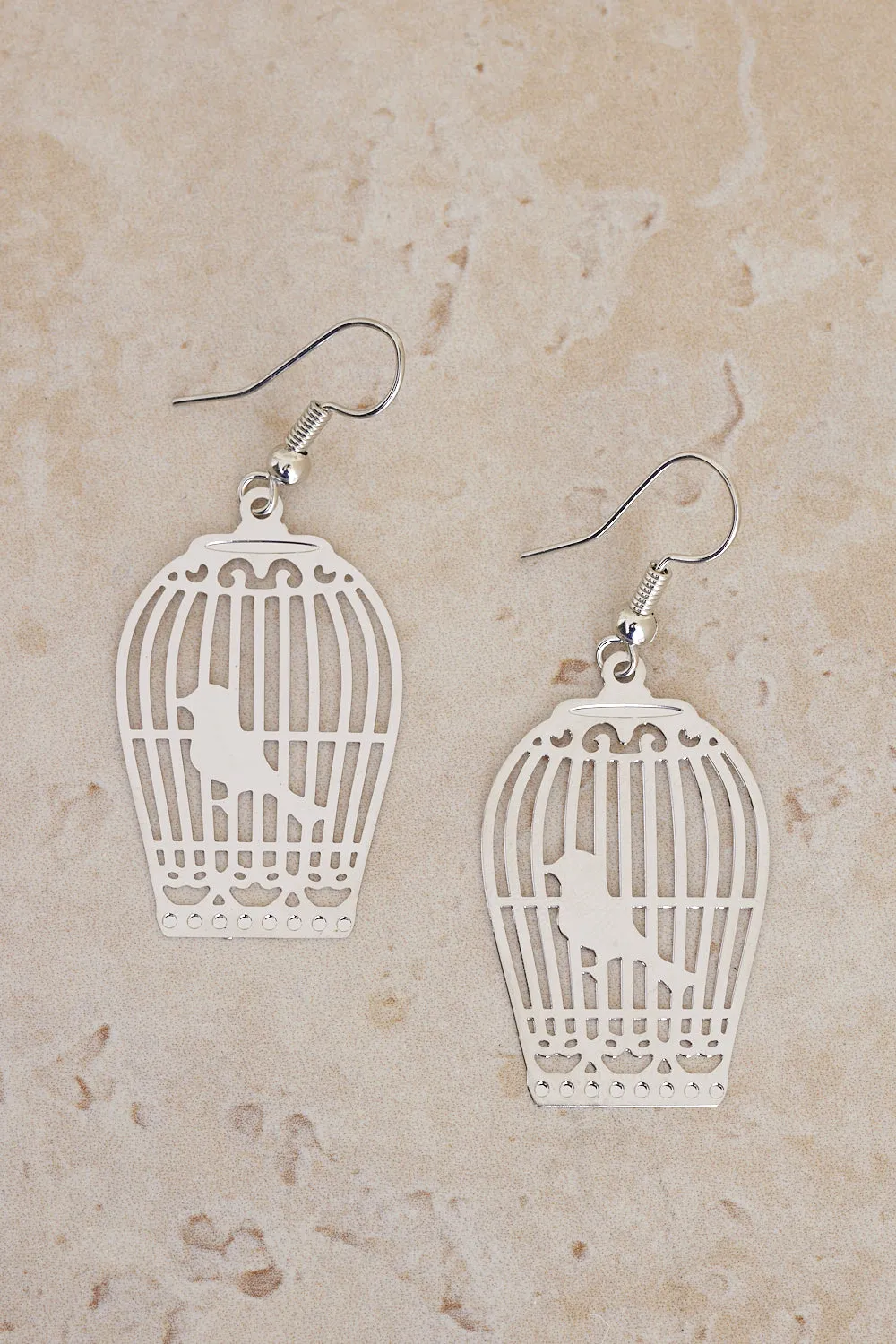 Aviary Earrings - Silver