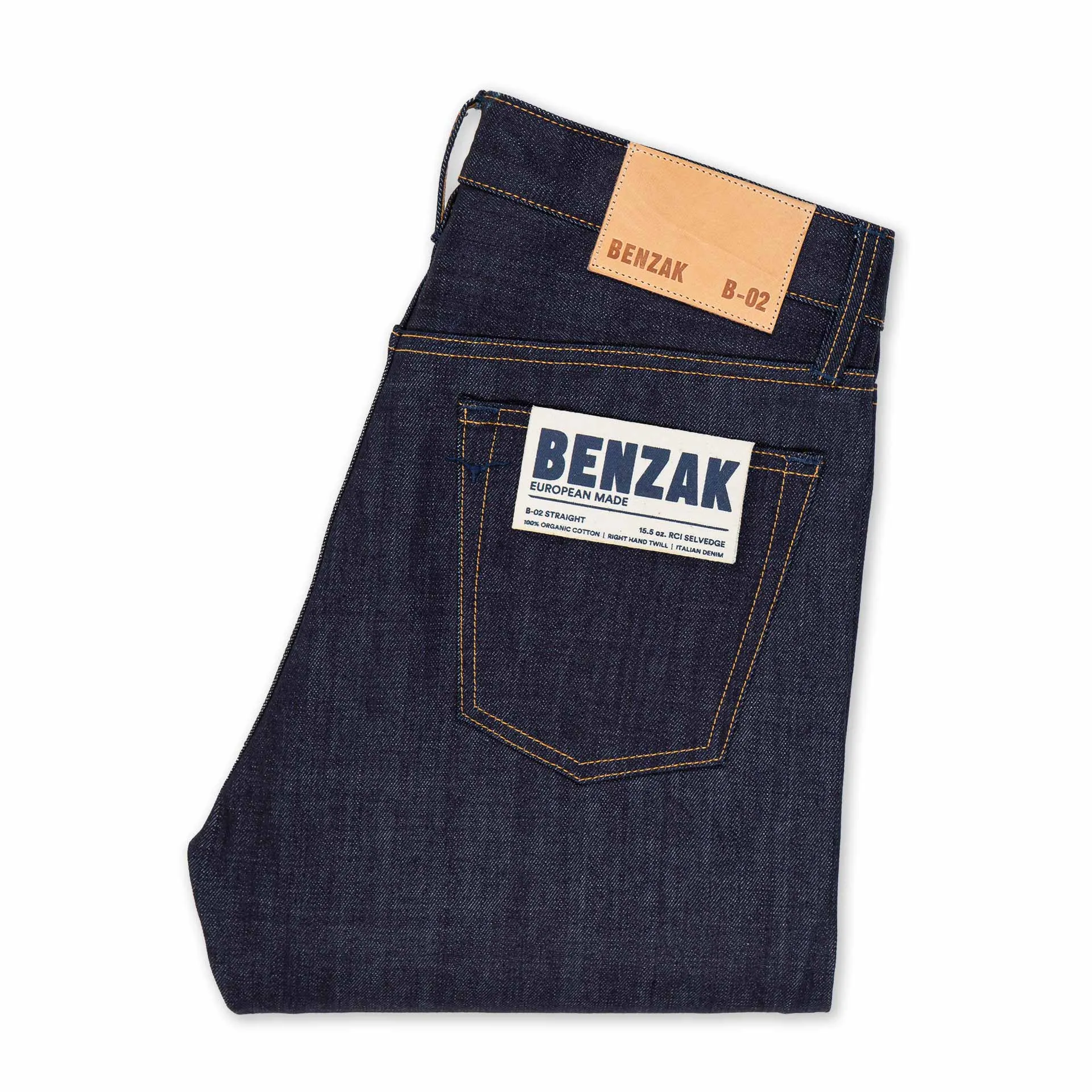 B-02 STRAIGHT 15.5 oz. RCI selvedge