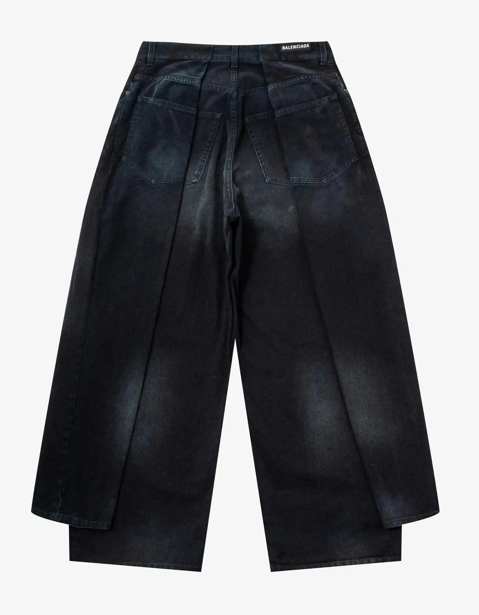 Balenciaga Black Double Side Jeans