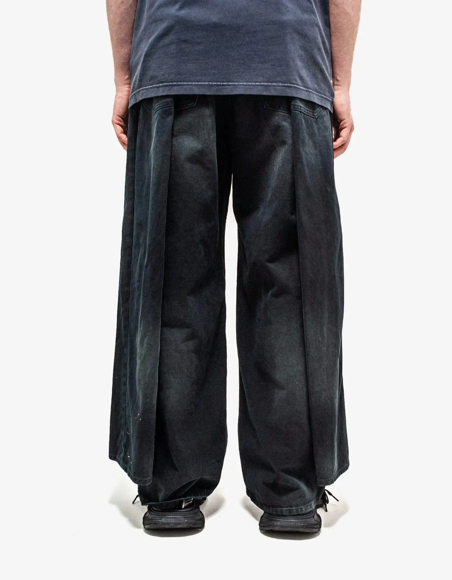 Balenciaga Black Double Side Jeans