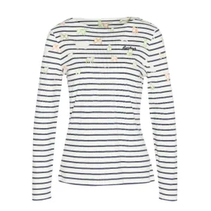 Barbour Bradley Print Ladies Long Sleeve Top - Country Print