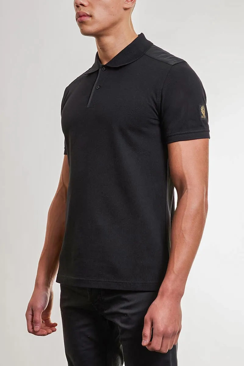 Belstaff Racing Polo Shirt in Black