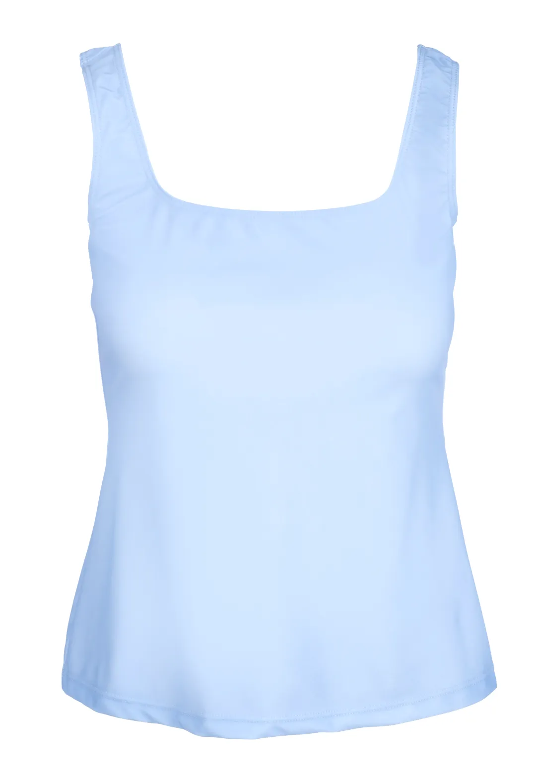 Caterina Stretch Knit Tank Top in Periwinkle