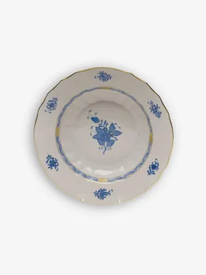 Chinese Bouquet 9.5" Deep Plate by Herend