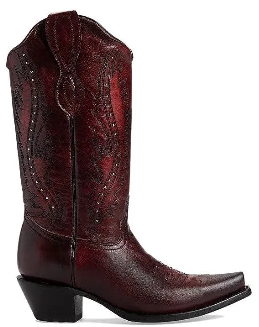 Circle G by Corral Ladies Western Wine Boots L2067