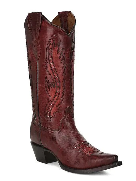 Circle G by Corral Ladies Western Wine Boots L2067