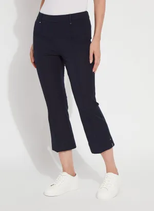 Cropped Amanda Bootcut- Navy (25" Inseam)