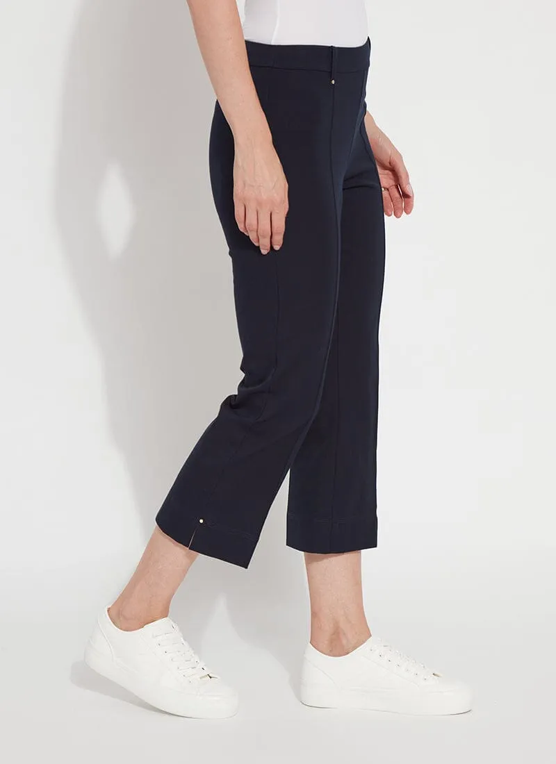 Cropped Amanda Bootcut- Navy (25" Inseam)