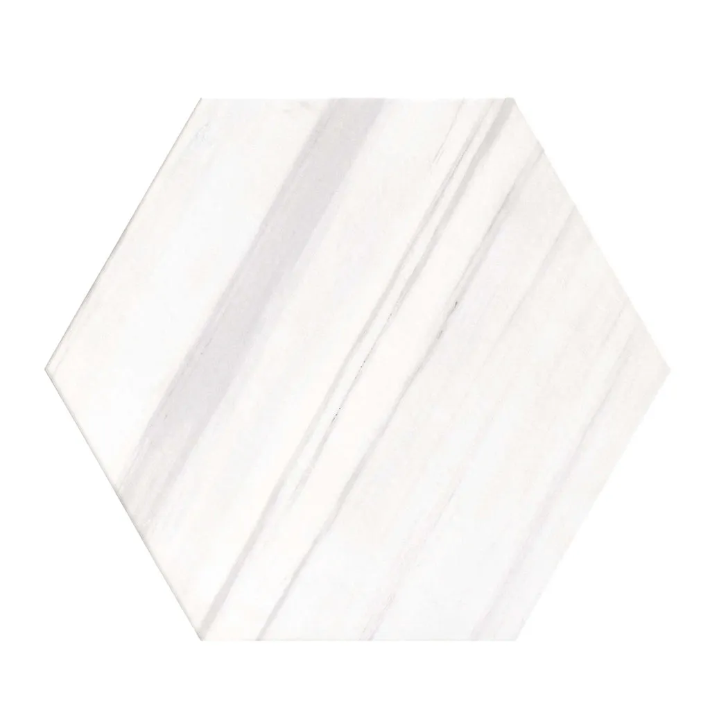 Dolomite Satin, Hexagon - Porcelain Tile