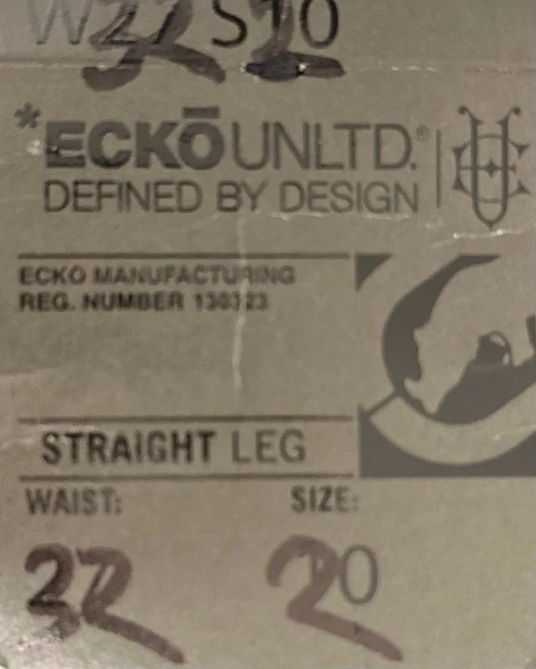 *ECKO UNLTD* BOYS STRAIGHT LEG DENIM JEANS (BLACK)