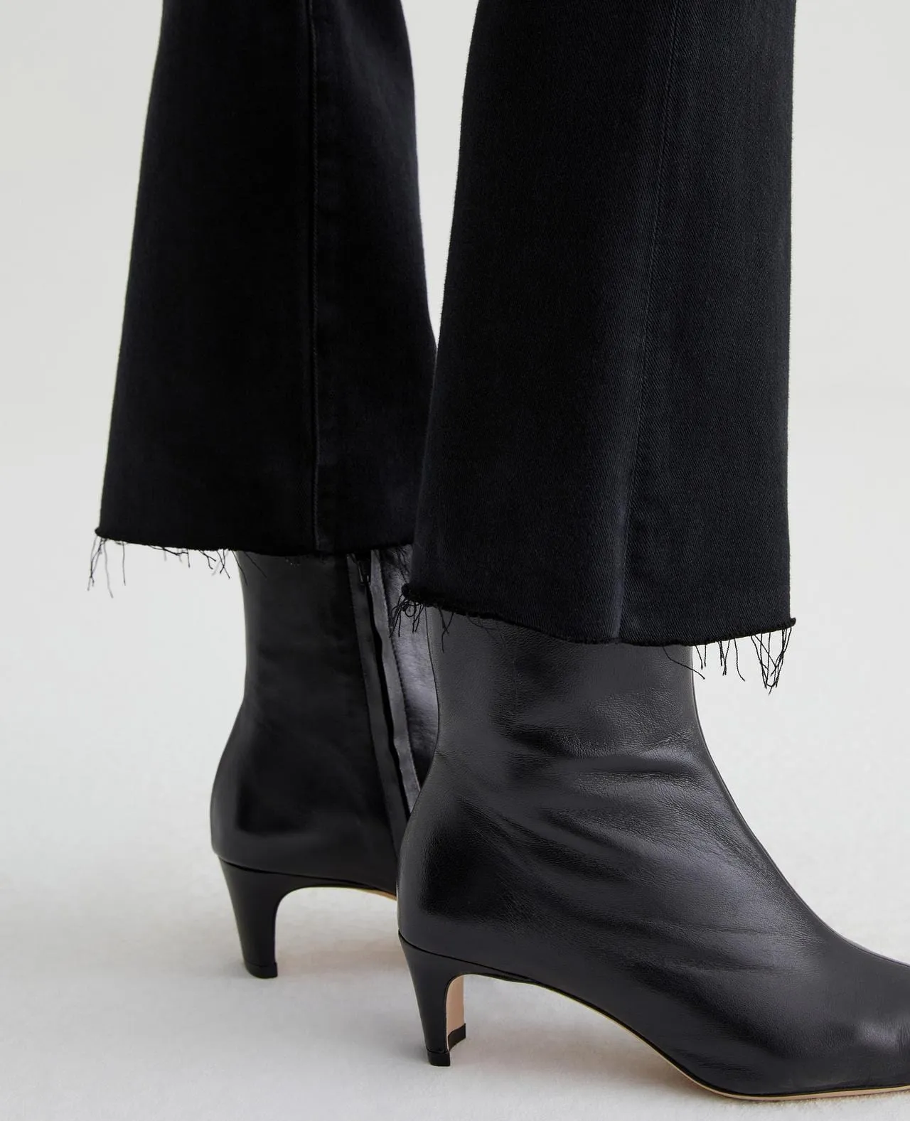 Farrah Boot Crop - Sulfur Black