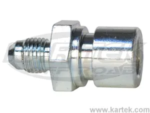 Fragola AN -4 Male To 10mm 1.0 Thread Inverted Flare Female Steel Straight Brake Adapter Fittings