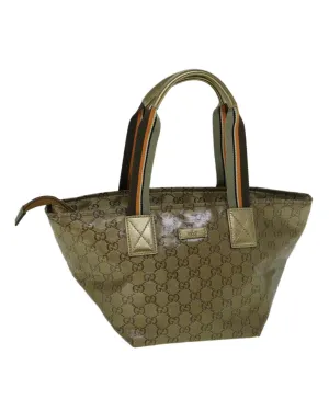 GG Crystal Sherry Line Tote Bag with Gold Tone Hardware