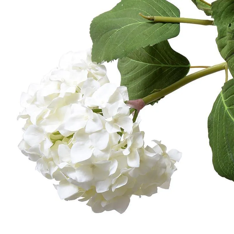 Hydrangea Spray, 36" L - White