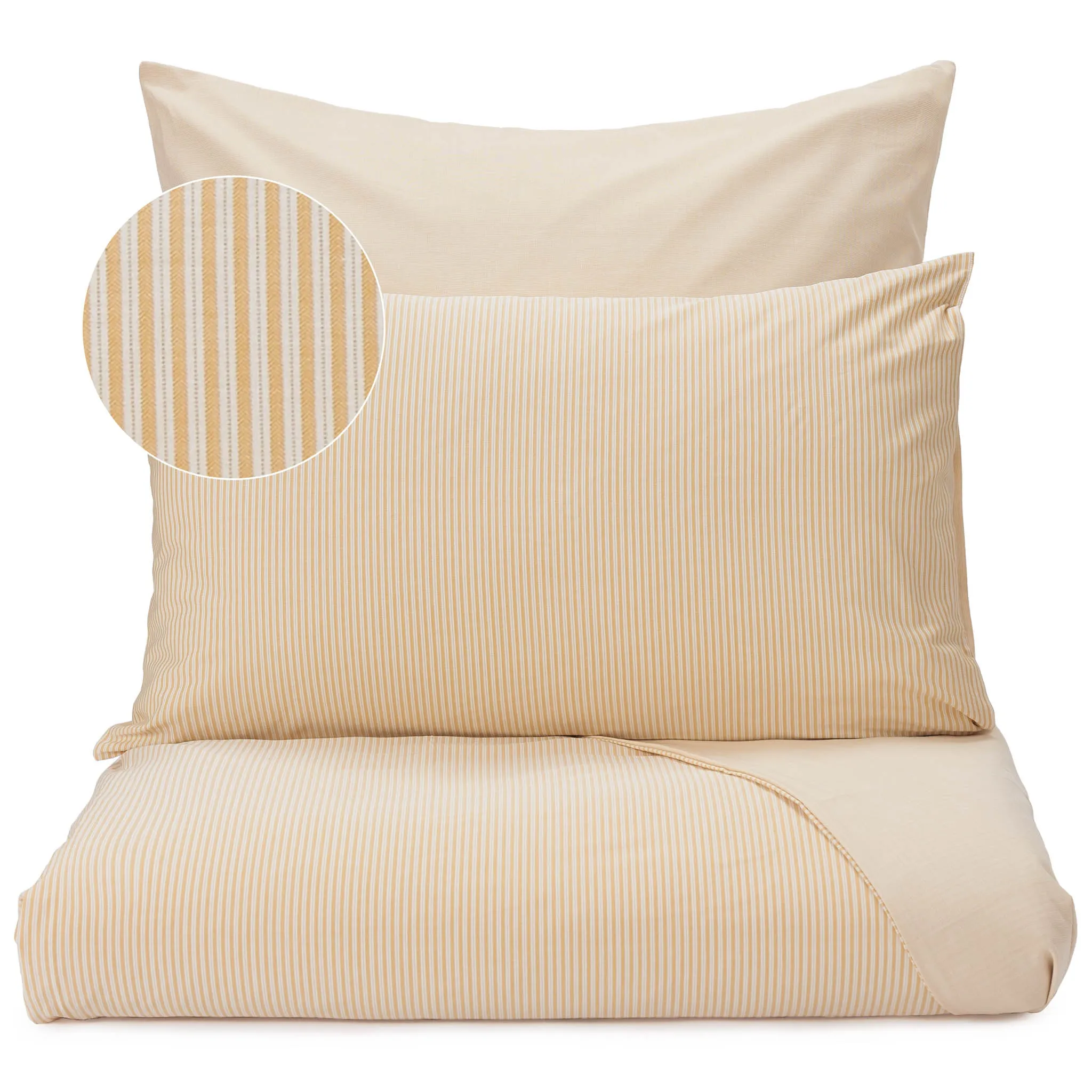 Izeda Bedding [Mustard/White]