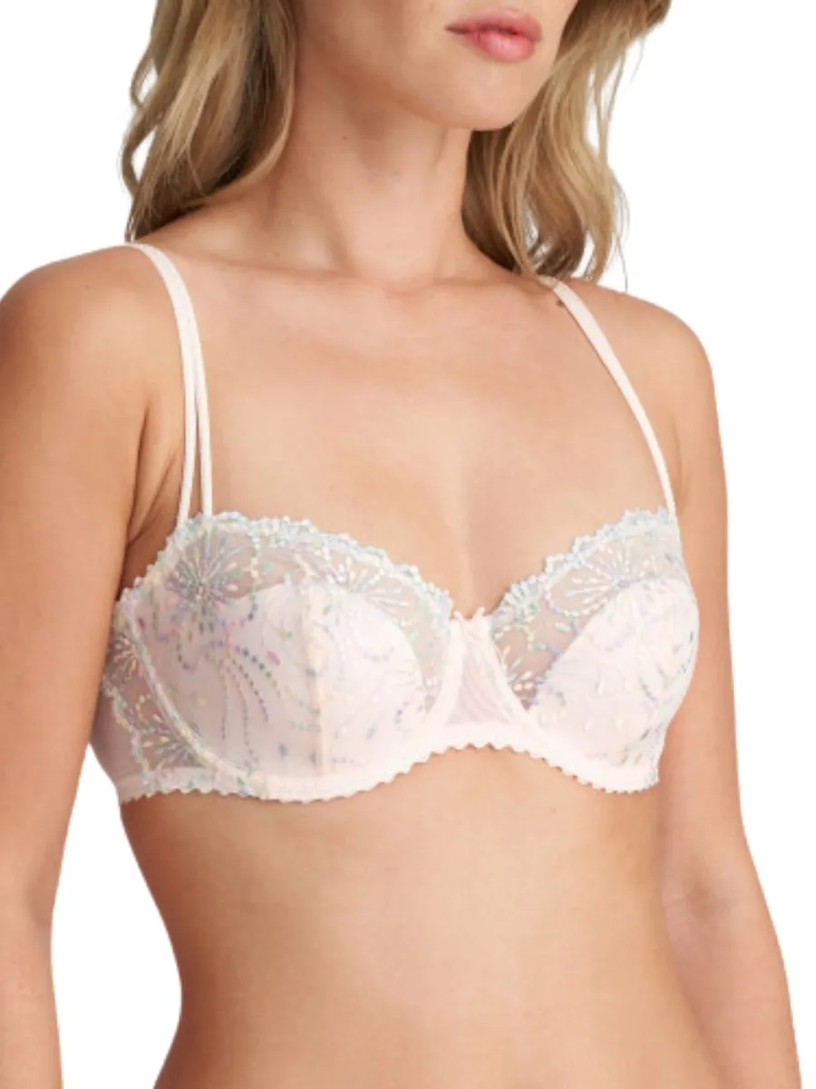 Jane Half Padded Balcony Bra - Boudoir Cream