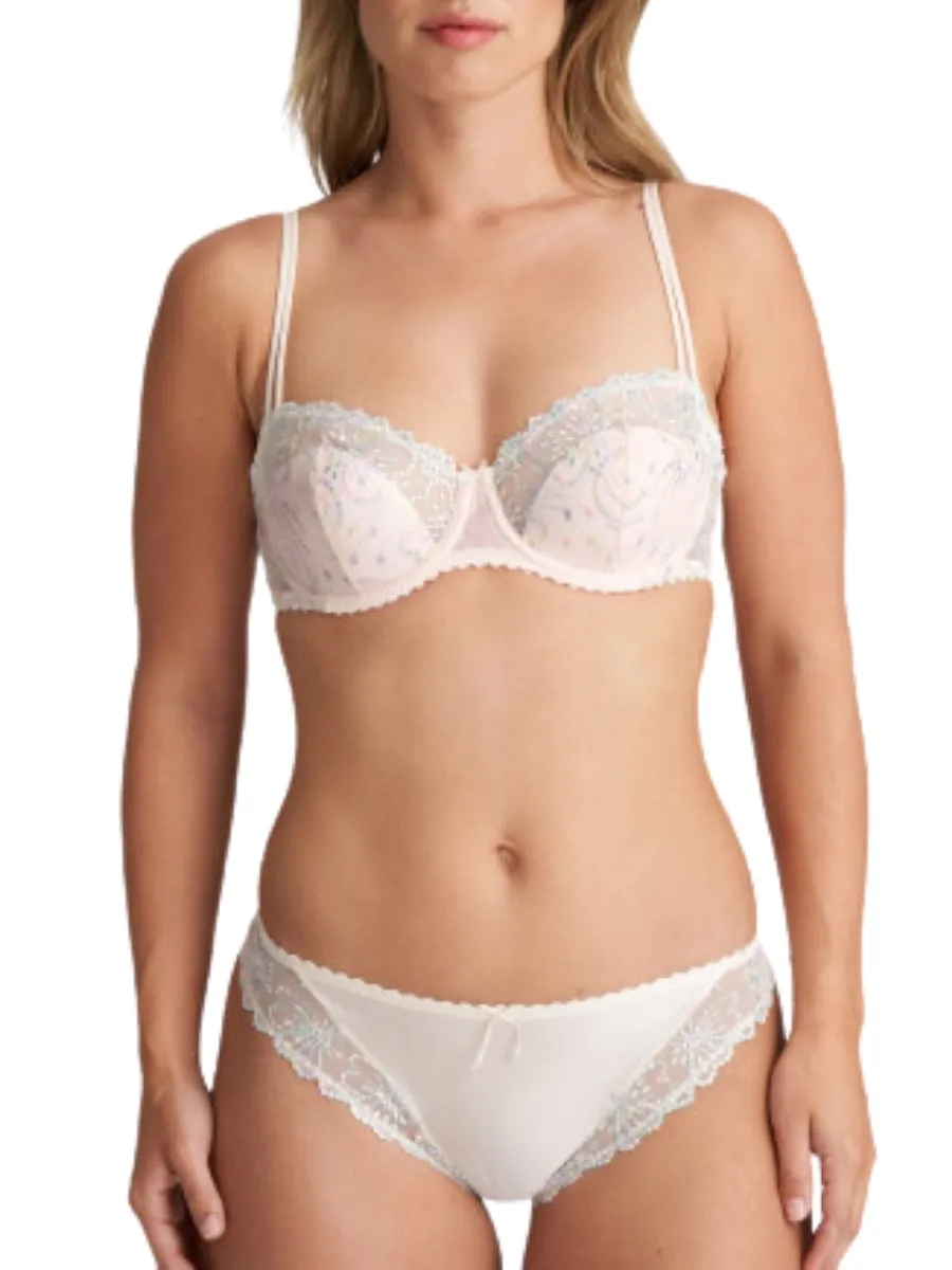 Jane Half Padded Balcony Bra - Boudoir Cream