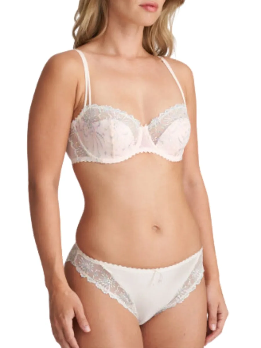 Jane Half Padded Balcony Bra - Boudoir Cream