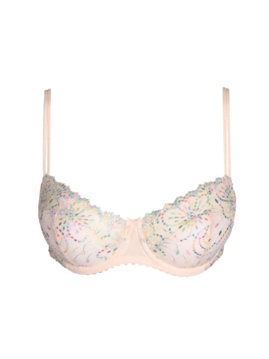 Jane Half Padded Balcony Bra - Boudoir Cream