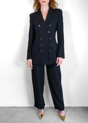 Jean Paul Gaultier Pinstripe Double-breasted Suit