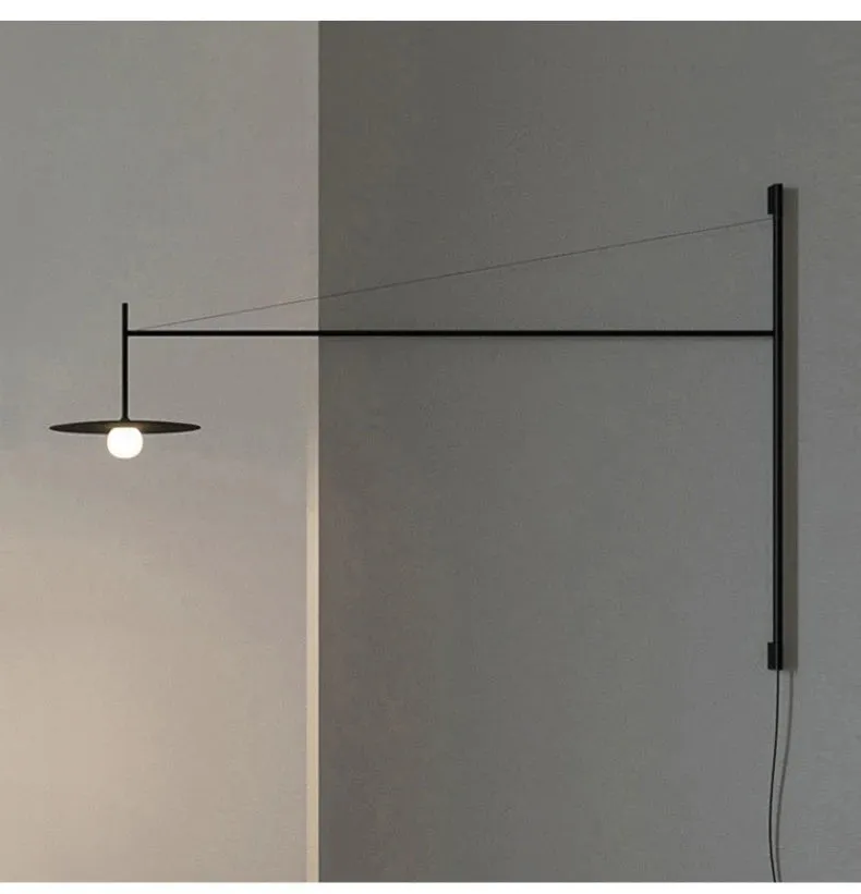 Jeska Nordic Long Pole Wall Lamps