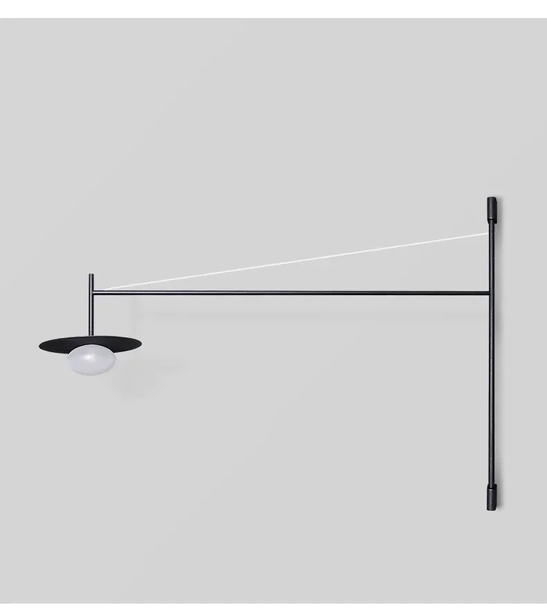 Jeska Nordic Long Pole Wall Lamps