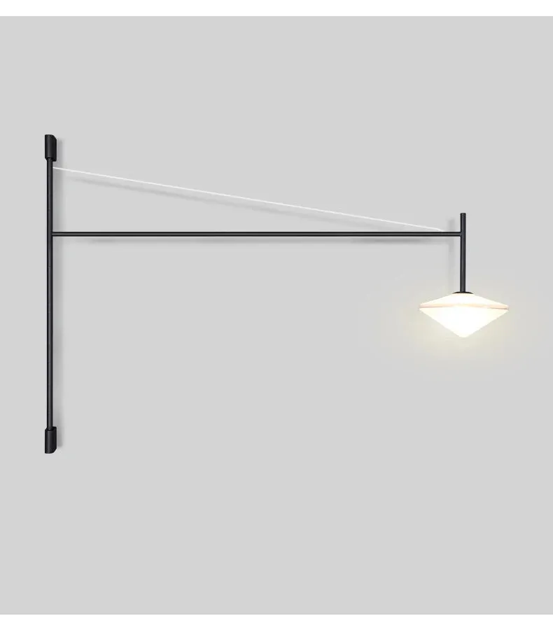 Jeska Nordic Long Pole Wall Lamps