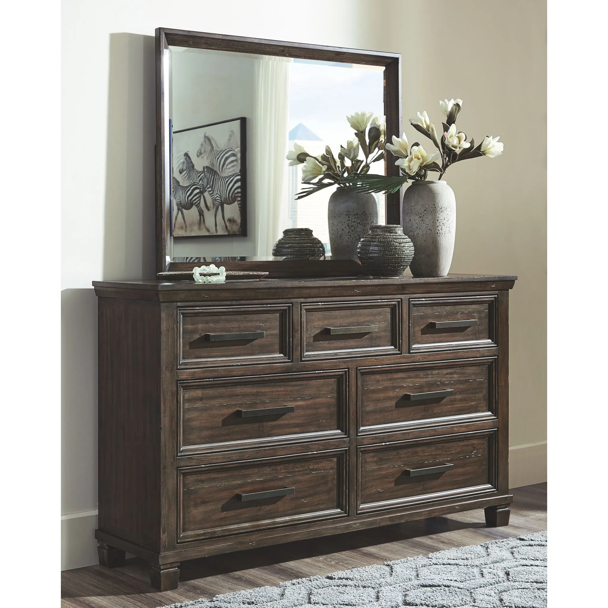 Johurst Dresser and Mirror