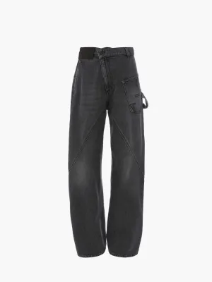 JW Anderson denim jeans, gray