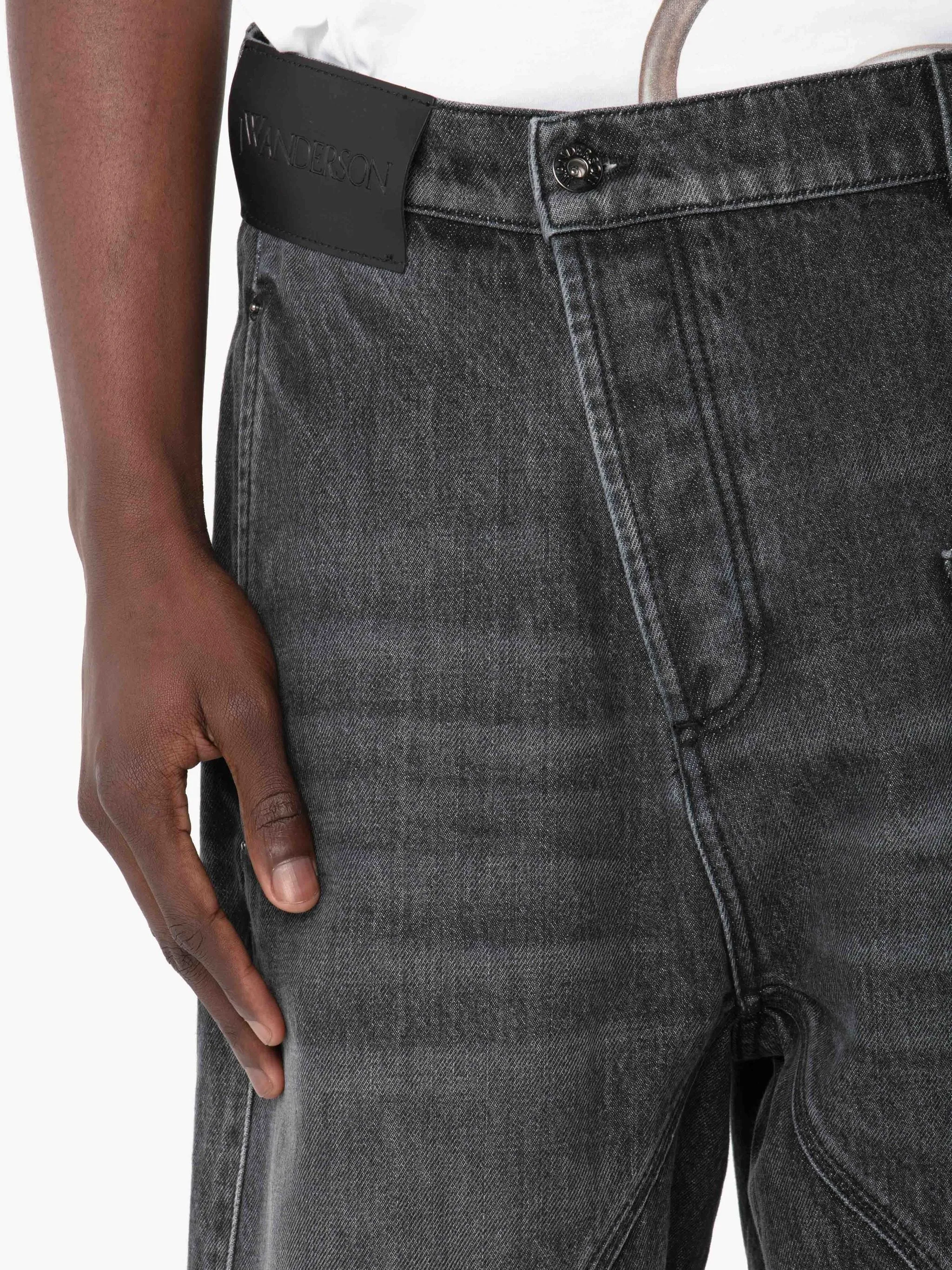 JW Anderson denim jeans, gray