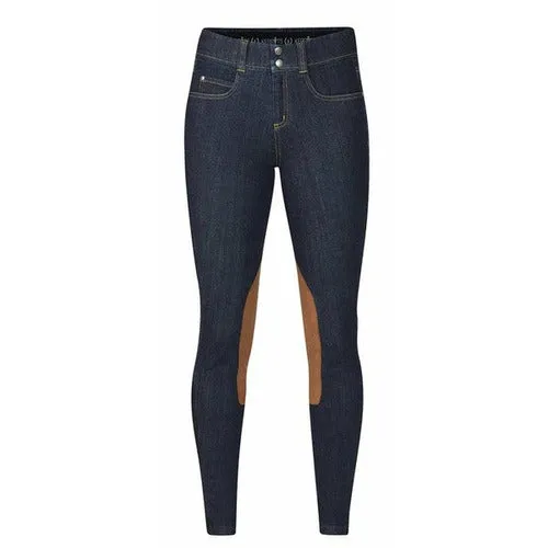 Kerrits Stretch Denim Knee Patch Breech