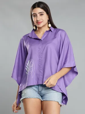 Lavender Kaftan Top - MotherNature