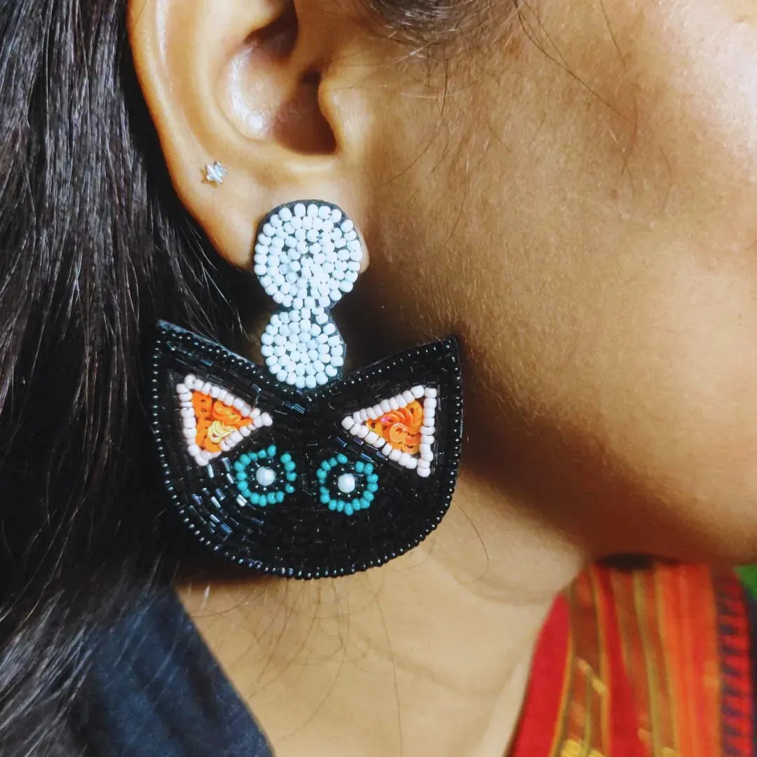 Leone Ki Leela - Meow Meow Earrings