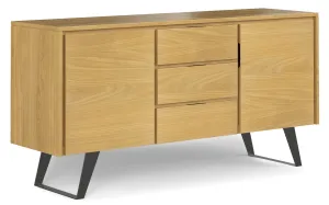 Lowry Sideboard Buffet in Oak