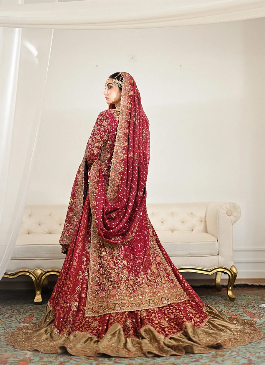 Mehtab Scarlet Farshi Bridal