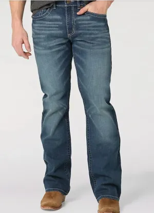 Men's Wrangler Rock 47 Keegan Slim Bootcut Jean