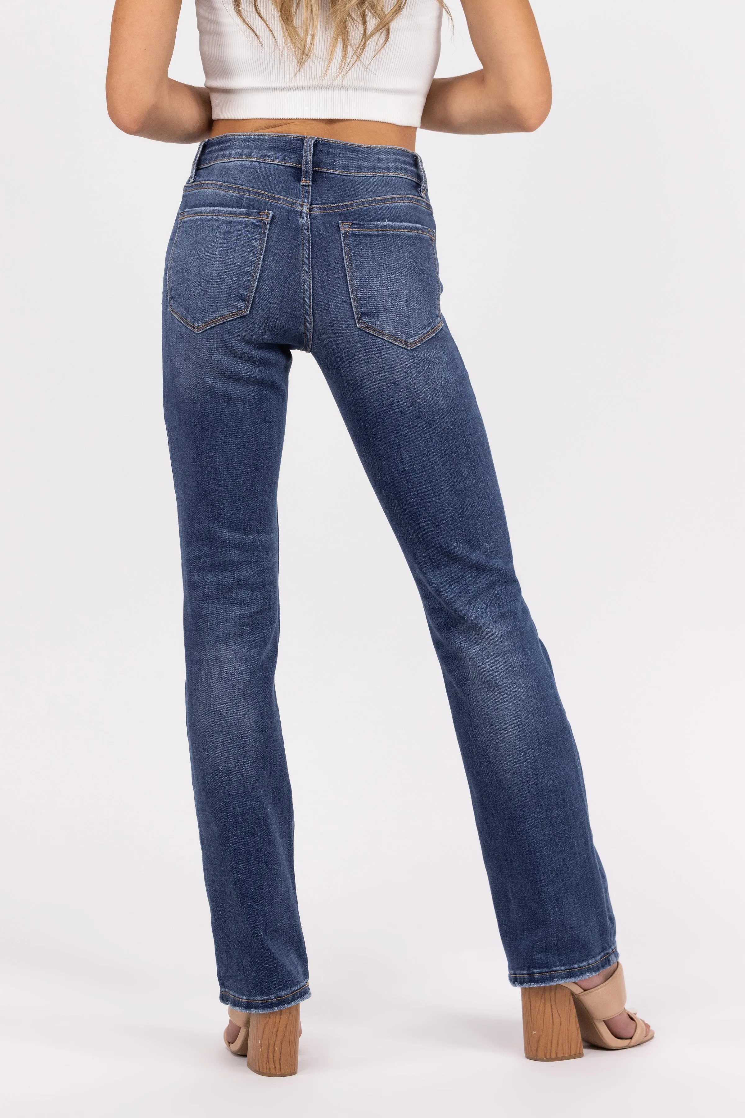 Missing Home from Lovervet: Mid-Rise Bootcut Denim