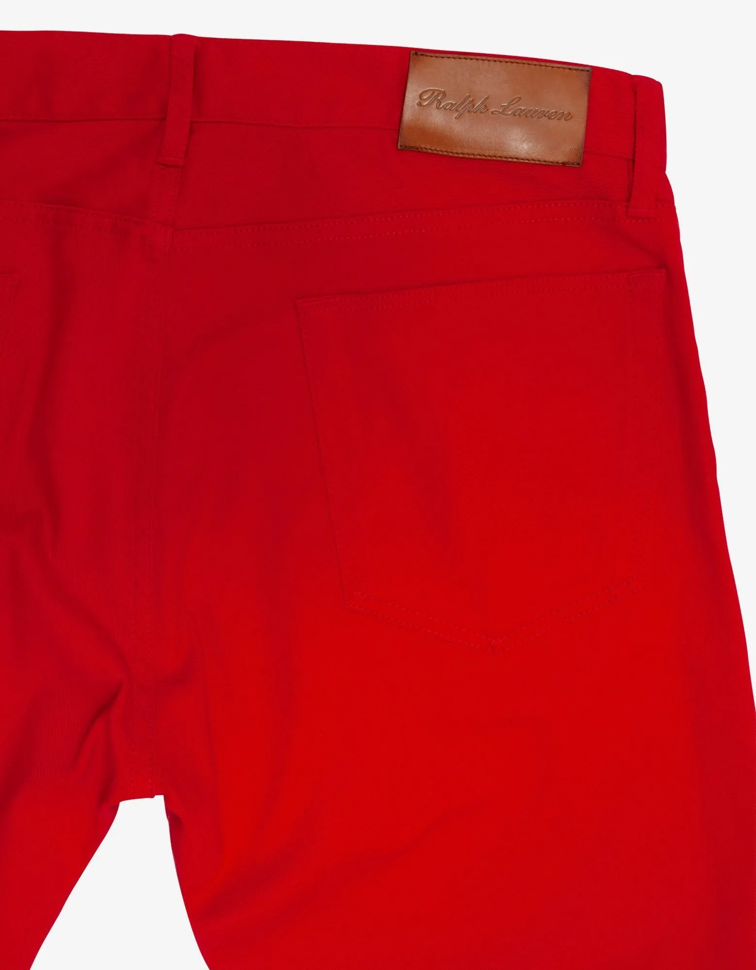 Red Slim Fit Jeans -