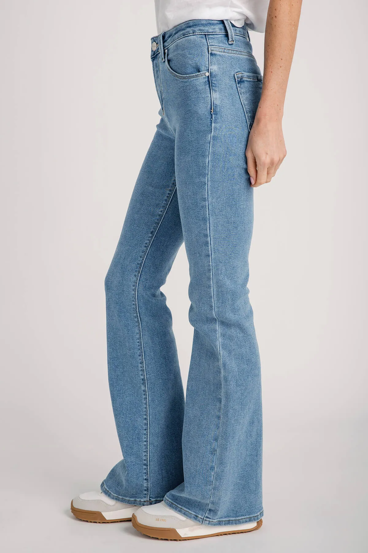 Risen Olivia High Rise Flare Jeans