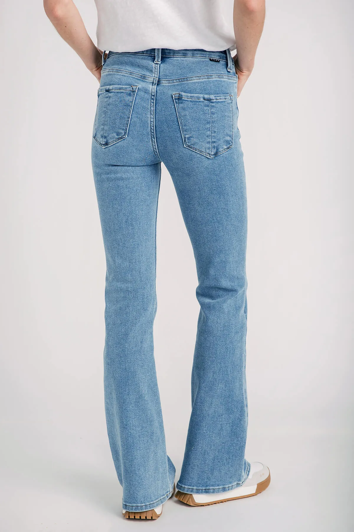 Risen Olivia High Rise Flare Jeans