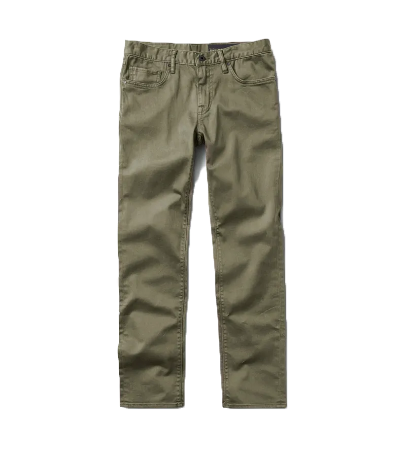 ROARK HIGHWAY 133 5 POCKET PANT MILITARY 2