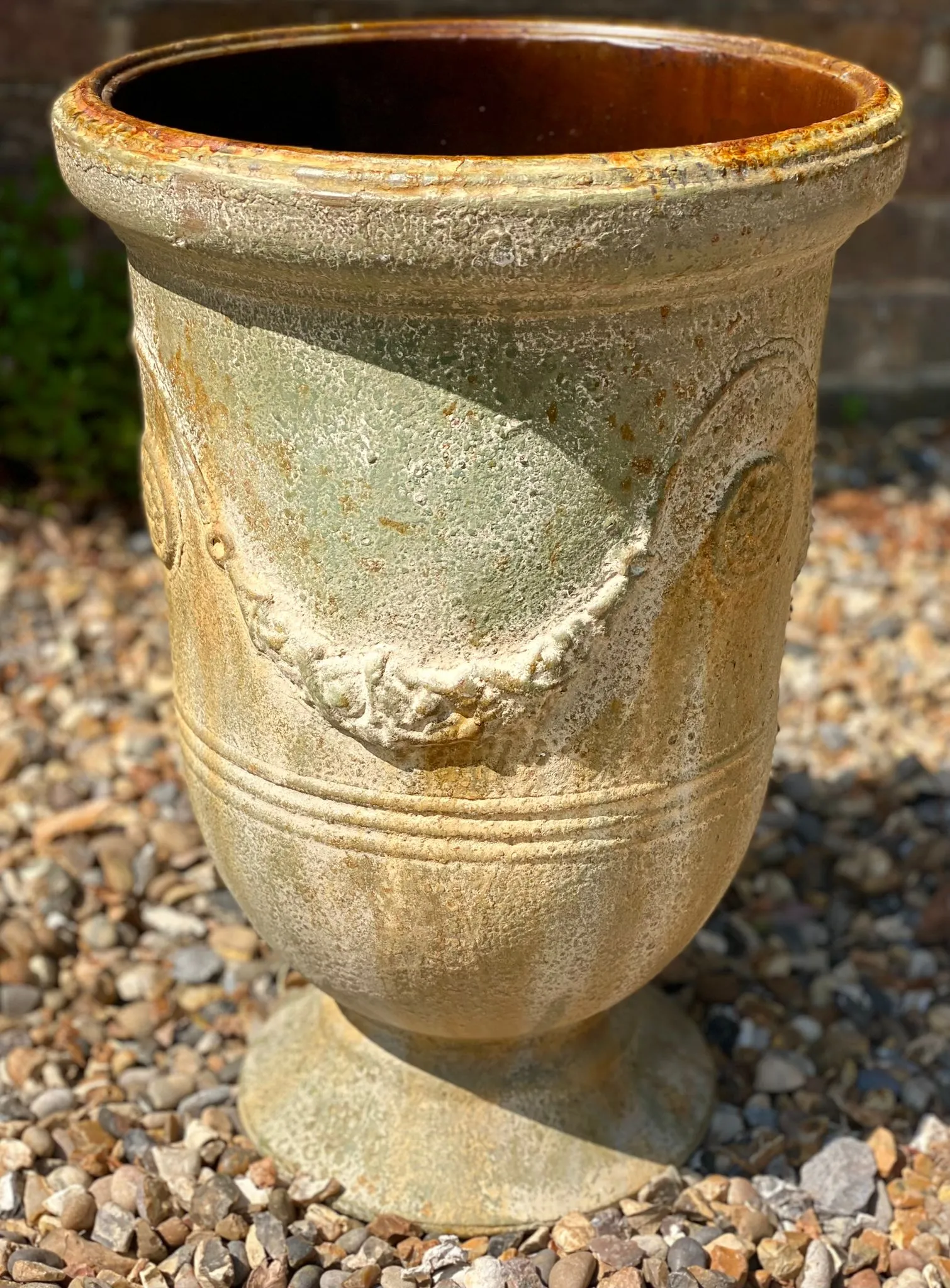 Rustic Iron Urn Planters - Versailles - Various Sizes