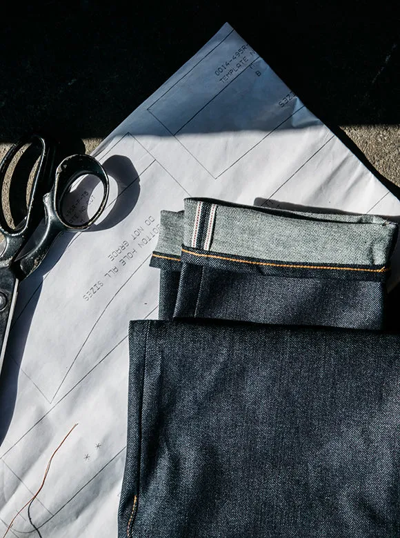 The Needle Skinny - Indigo Raw 10.5oz Selvedge