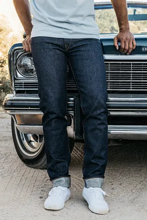 The Pen Slim - Indigo Raw 17.5oz Mammoth Selvedge