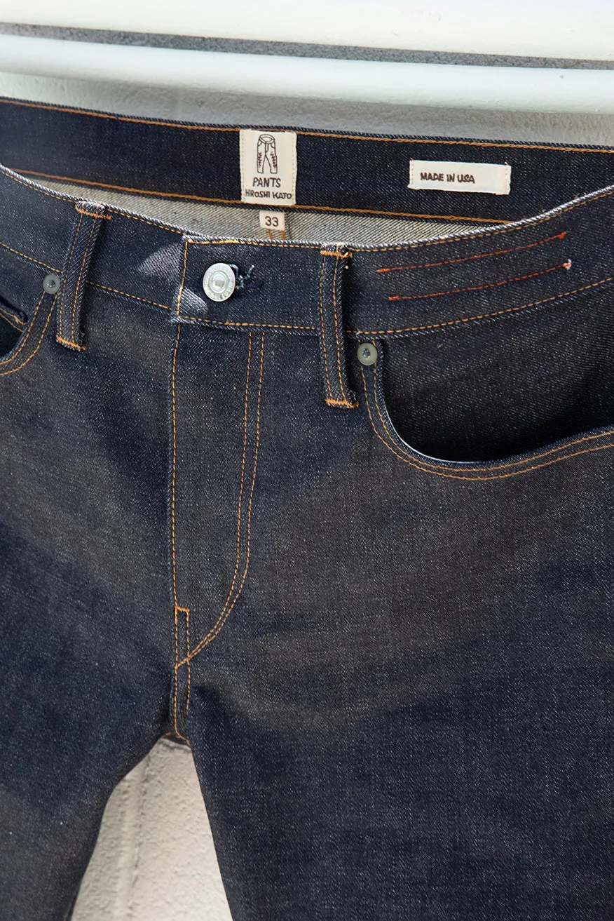 The Pen Slim - Indigo Raw 17.5oz Mammoth Selvedge