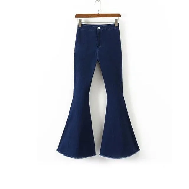 Vintage Bell Bottom Extra Wide Flare Jeans